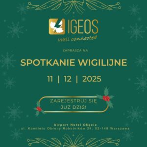 SPOTKANIE WIGILIJNE IGEOS