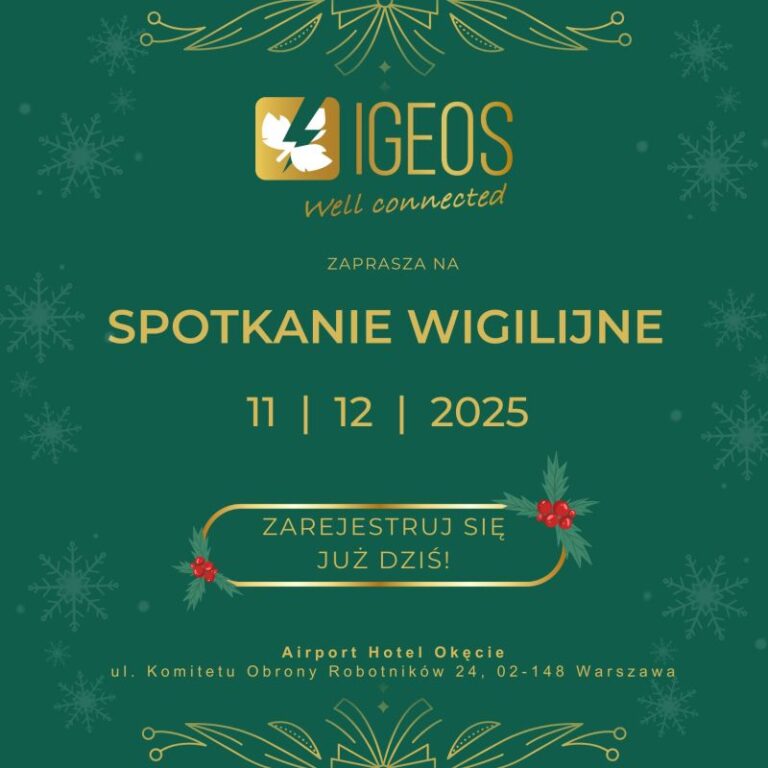 SPOTKANIE WIGILIJNE IGEOS